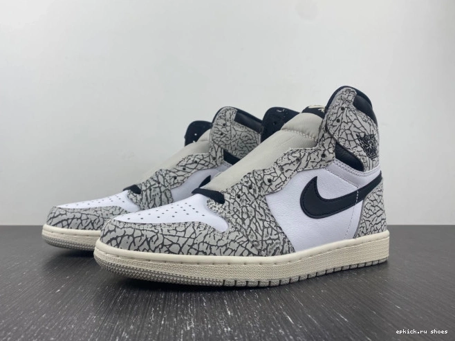 Cement DZ5485-052 High White Air OG Jordan 1 0706